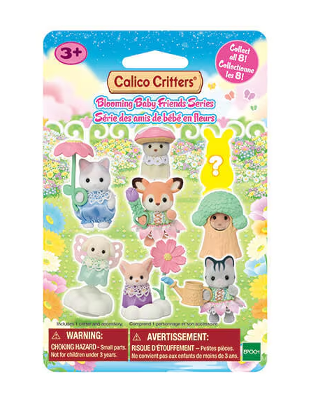 calico critters sylvanian families baby blooming friends one blind bag