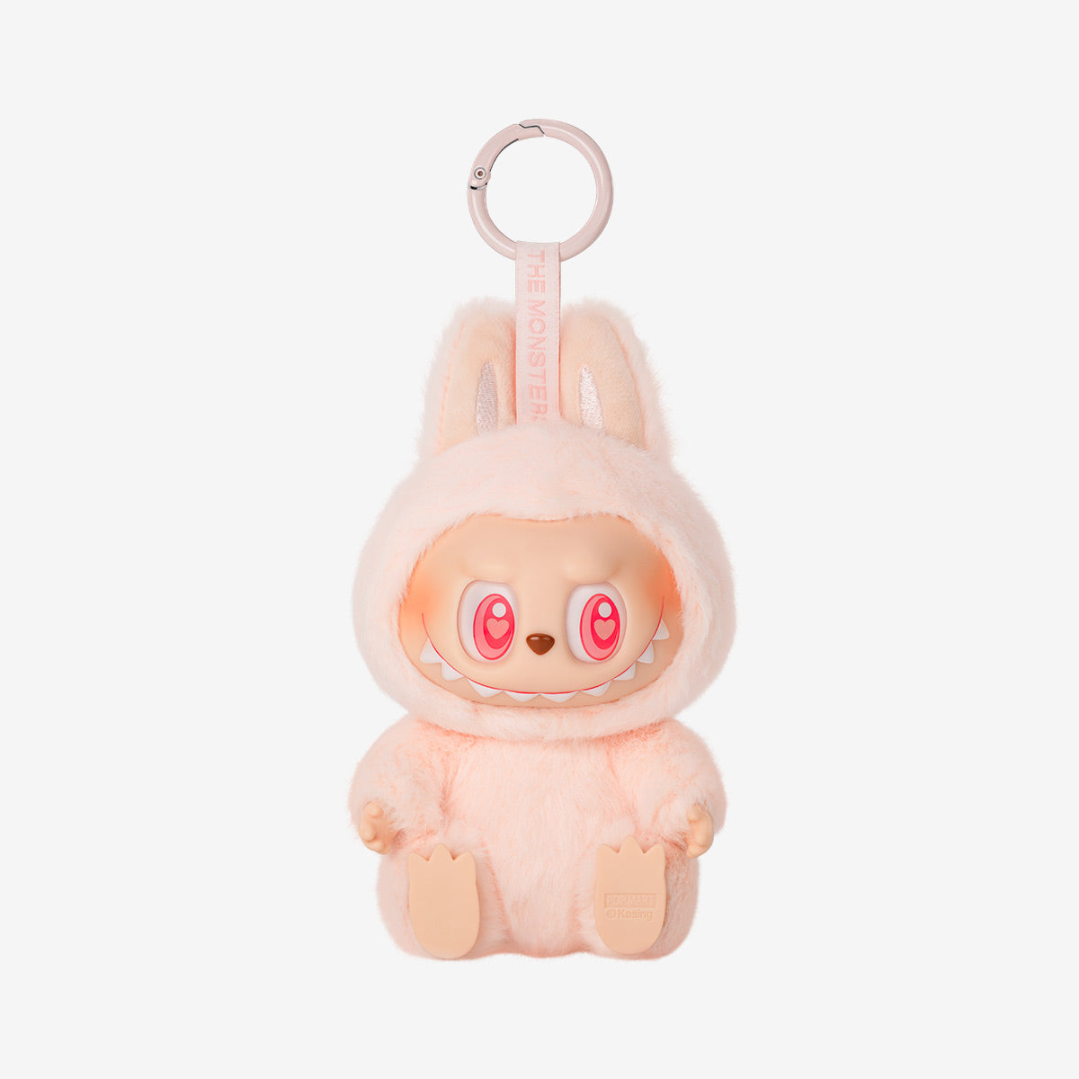 Labubu Have a Seat Dada Plush Keychain Pink