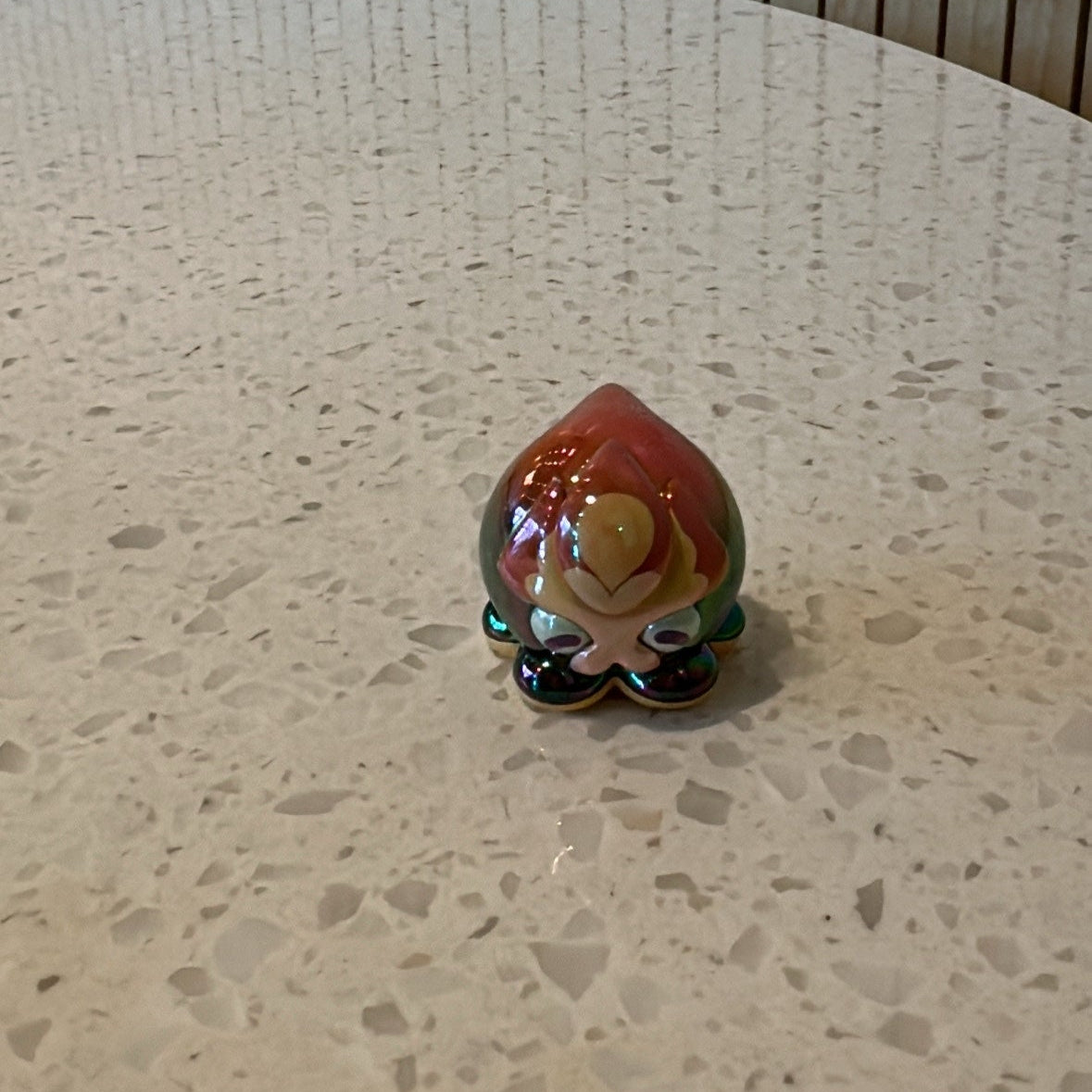 Front view of pearl variant of brown ball octopus from Genshin Impact's Fontemer Aberrant enemies
