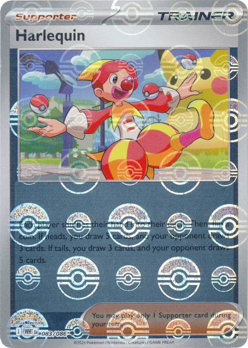 Harlequin (Poke Ball Pattern) - 083/086 - SV: White Flare (WHT)