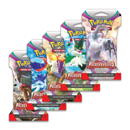 Pokemon Paldea Evolved Sleeved Booster Pack All Types