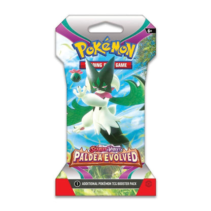 Pokemon Paldea Evolved Sleeved Booster Pack Random