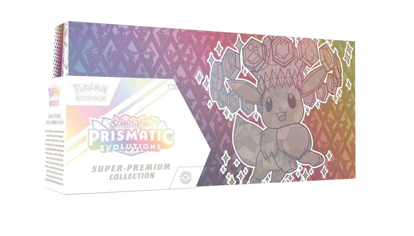 Pokemon TCG: Scarlet & Violet Prismatic Evolutions Super-Premium Collection