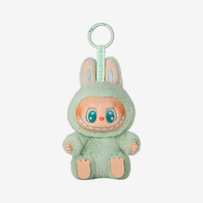 Labubu Have a Seat Ququ Plush Keychain Green