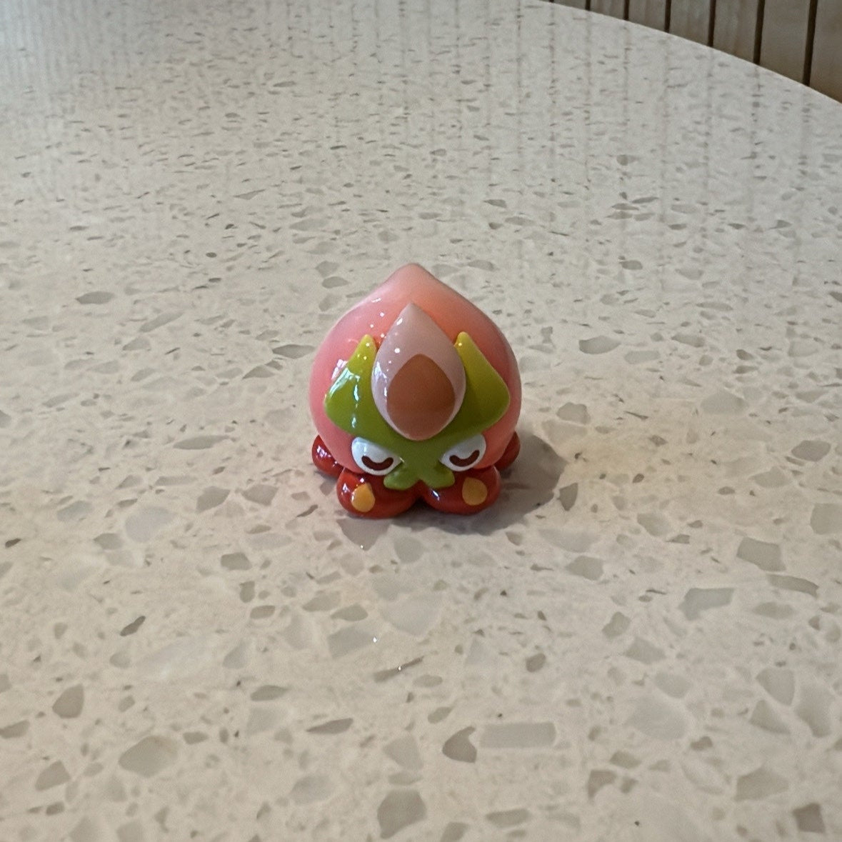 Front view of regular pink ball octopus from Genshin Impact's Fontemer Aberrant enemies