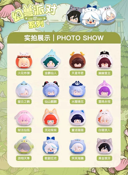 genshin impact mini cute cubs party all variants